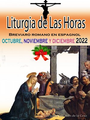 cover image of Liturgia de las Horas Breviario romano en español, en orden, todos los días de octubre, noviembre y diciembre de 2022